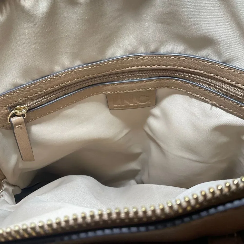 I.N.C International Concepts Giigi Backpack faux leather tan
